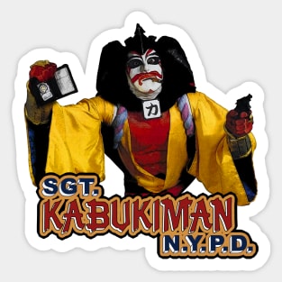 Kabukiman Sticker